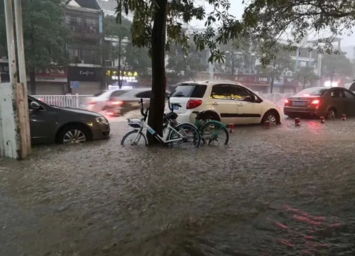 全力应对强降雨雁塔区出动防汛人员563人