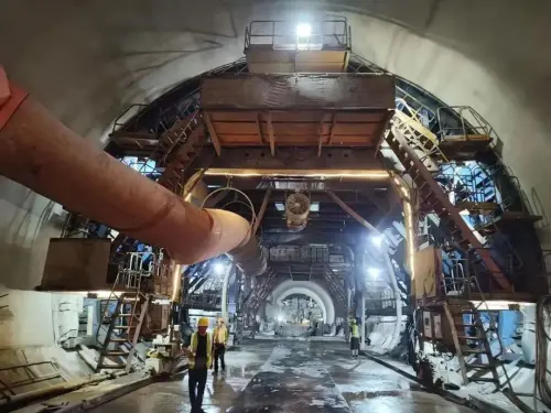 最新进展！途经铜川的西延高铁全线隧道开挖完成超过80%