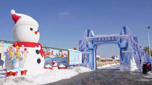 “尔滨”的快乐这儿也有！补浪河大漠冰雪旅游季即将开始！