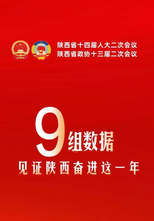 9组数据见证陕西奋进这一年