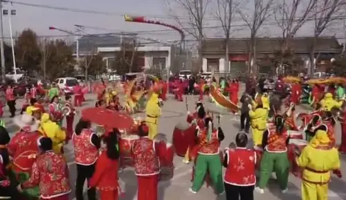 年味越来越浓！渭南各地已经扭起了大秧歌