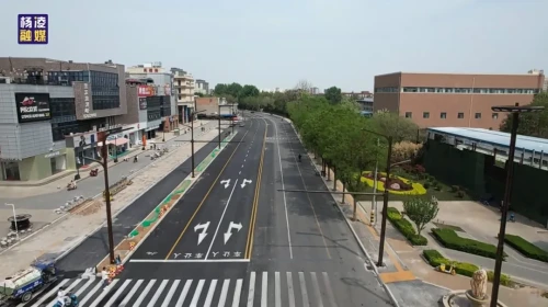 双向六车道！杨凌北干渠路主路通车