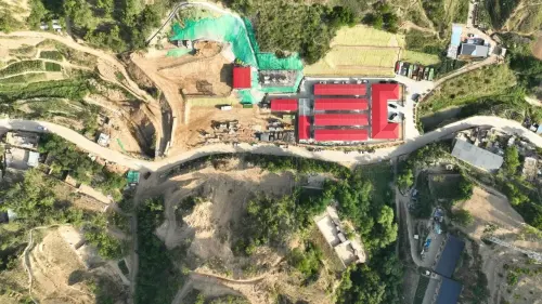 新进展！延榆高铁桐柏塬1号隧道进、出口同时进洞施工